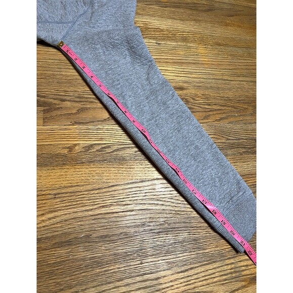 North Face Re-Source Snap Long Hoodie Jacket Medium Gray Women's - Picture 11 of 15